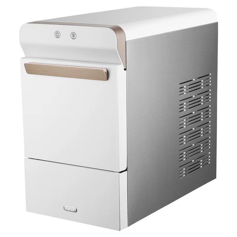 The Christmas Gift 30 Lb. Daily Production Nugget Ice Manual and Auto Refill Portable Ice Maker